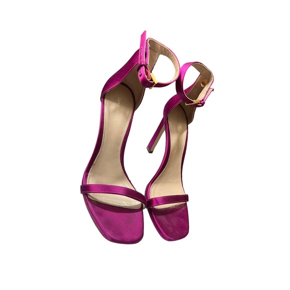 Stuart Weitzman Nudist Square Sandals - Picture 3 of 8